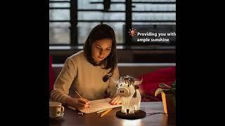 Cow Table Top Lamp
