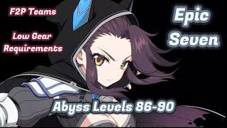 Epic Seven Abyss Levels 86-90