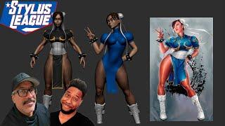 Chun-Li in Zbrush OR OR Maybe something else :) Come hangout with us - Stylus League 3D art