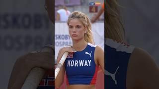 AMAZING Embla NJERVE Beautiful Pole Vaulter 2024 #athlete #sports #womenssports