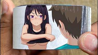 Ender Dragon Girl and Steve Flipbook | Minecraft Anime Cartoon Flip Book #19 | Flip Book Artist 2024