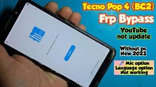 Tecno pop 4 frp google account bypass|Tecno bc2 frp unlock|quitar cuenta google tecno pop 4 (bc2)|