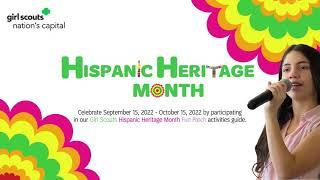 Girl Scouts Nations Capital Celebrates National Hispanic Heritage Month!