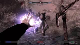 Defeating a Lurker on Level 6! Skyrim-Dragonborn DLC