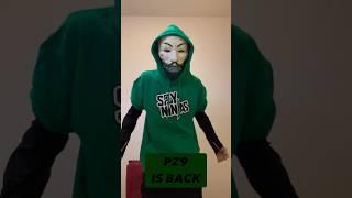 PZ9 IS BACK!!! New Green Spy Ninjas Hoodie to Finish The PZ9 Look. #spyninjasforever #cosplay #pz9