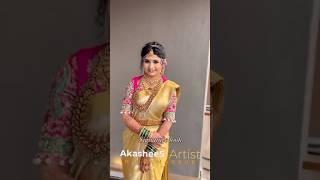 signature makeup  by akashees artist udgir #makeupartistry #wedding #latur #makeup #bridal