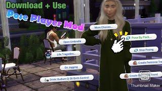 How to Download + Use Pose Player/Teleport Any Sim | Sims 4 (link in description)