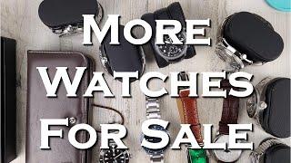 Weekend Watch Sale - Prices Dropped - Seiko, Mido, Oris, Glycine, Zelos, Damasko And More