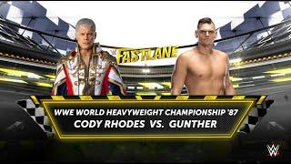 Cody Rhodes vs Gunther: The Clash of Titans Awaits at Crown Jewel #trending #viralvideo #wwe #video