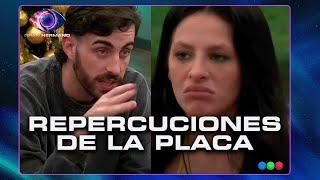 Fuerte cruce entre Ulises y Chiara a comienzos de la mañana - Gran Hermano