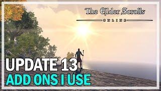 ESO Add Ons I Use Guide - Update 13 Homestead