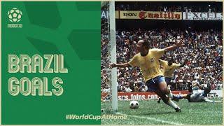 All of Brazil's 1970 World Cup Goals | Pele, Jairzinho & more!