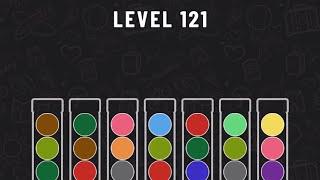 Ball Sort Puzzle Level 121 #ballsortpuzzle #ballsortpuzzlegameplay #puzzlegame #mobilegames