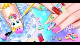 Manicure Nail Salon- Unicorn Fashion Game for Girl