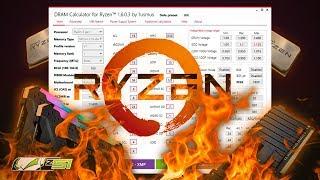 Ryzen Dram Calculator | Разгон оперативной памяти