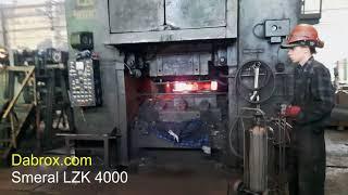 Hot forging press Smeral LZK 4000 - Dabrox.com