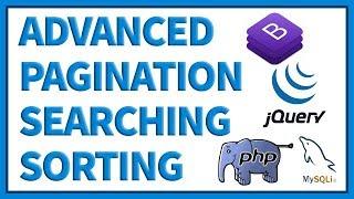 Advanced Pagination, Live Searching & Sorting of Records Using PHP, MySQLi & jQuery DataTable