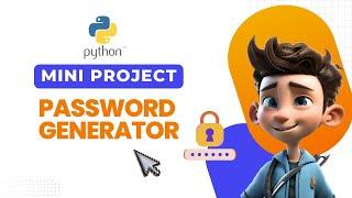 14. Python Mini Project | Password Generator | Python Beginners Series