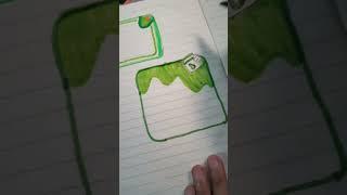 Cute  doodle idea ️ #diy #craft