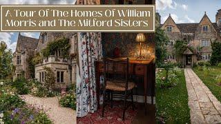 WILLIAM MORRIS' HOME, KELMSCOTT MANOR + Asthall Manor, childhood home of the Mitford Sisters.