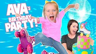 Ava's Birthday Party!!! (Roller Skating Birthday VLOG!) / K-City Family