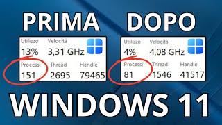 Ottimizza Windows 11: Come Ridurre i Processi Inutili!