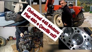 Why Does the Universal 445 Tractor Make White Smoke?? / we Made a 45-piece Tractor 48-piece