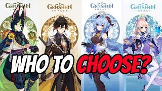 Tighnari Vs Zhongli Vs Ganyu Vs Kokomi | Who Should You Pull? (Genshin 3.0)