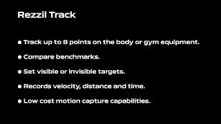 Rezzil Track - Muscoskeletal and Velocity Training Tool