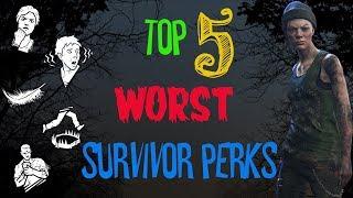 (Outdated. New in Description) Top 5 Worst Survivor Perks - Dead by Daylight