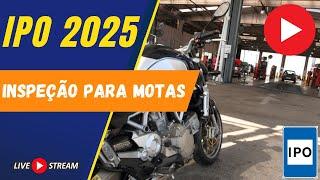 As Motas começam em 2025 a ir à INSPEÇÃO! - EM DIRETO