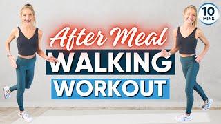 After Meal Walking Workout 10 Minutes (LOWER YOUR BLOOD SUGAR!)