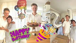 Max 21. Geburtstag  ganzer Tag  marieland TipTapTube Mama Life Vlog