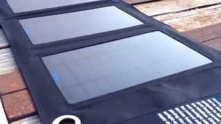 Anker Solar Charger Quick Review & Practical Use.