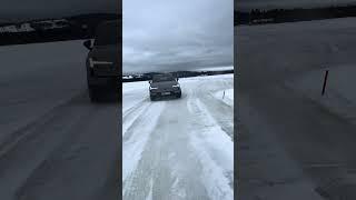 See how the EX30 performs on the ice ️ #shorts #autocar #volvo #volvoex30 #electriccar