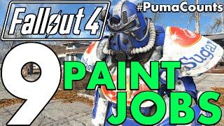 Top 9 Best Power Armor Customization Paint Jobs and Skins in Fallout 4 (Including DLC) #PumaCounts