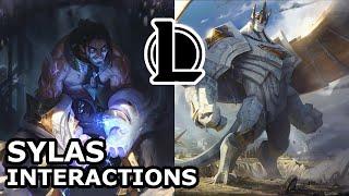 Sylas Interactions with Other Champions | Voice Lines | League of Legends Quotes