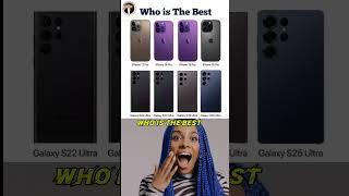 Iphone 13 pro to 16 pro and samsung s22 ultra to s25 ultra who is best #shortsfeed #videoshort #usa