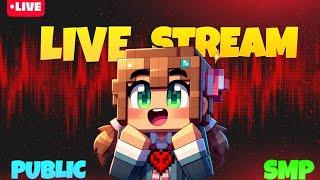 Minecraft SMP LIVE || PUBLIC SMP 24/7 JAVA + BEDROCK || PLAYING IN CUTIE SMP #live #minecraft