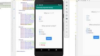 Beginning Android Studio 5 - RadioGroup and RadioButton