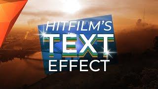 Hitfilm Text Effect - Easiest Way to Add Text in Hitfilm