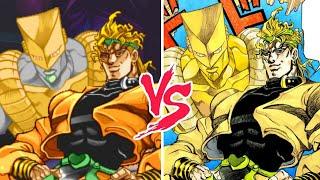 DIO Moves vs Anime Comparison | JoJo HFTF