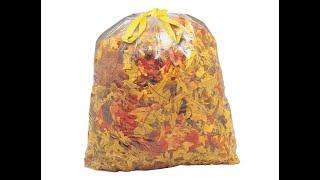 Clear Trash Bags 39 Gallon Lawn & Leaf Garbage Bags Drawstring 40 Count - Bilt-Tuf - Overview
