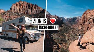 Is This The BEST RV Park We’ve Visited So Far!? - Exploring ZION National Park  (Guide to Zion)