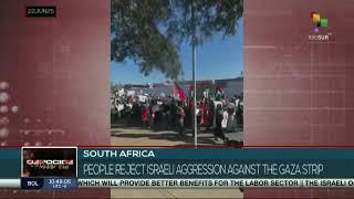 South Africa | People reject Israeli aggression against Gaza Strip