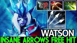 WATSON [Drow Ranger] Insane Arrows Damage Free Hit VS SATANIC Dota 2