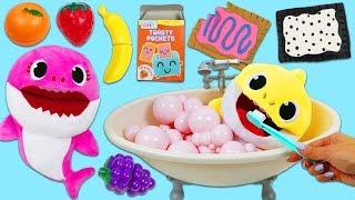 Baby Shark Morning Routine With Bubble Bath And Breakfast!