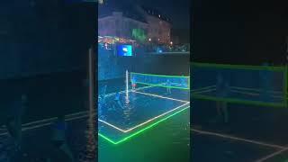 Volleyball on water 