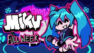 Friday Night Funkin Mod - Miku Full Week (FC,BOT)