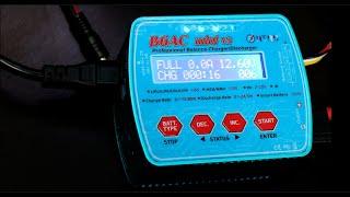 Как заряжать аккумулятор LiPo на B6AC mini v2 прикормочного кораблика CamaraD